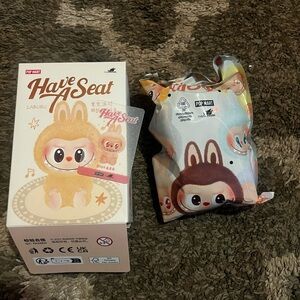 Pop Mart Labubu Have A Seat Toy - TWO DADA labubus